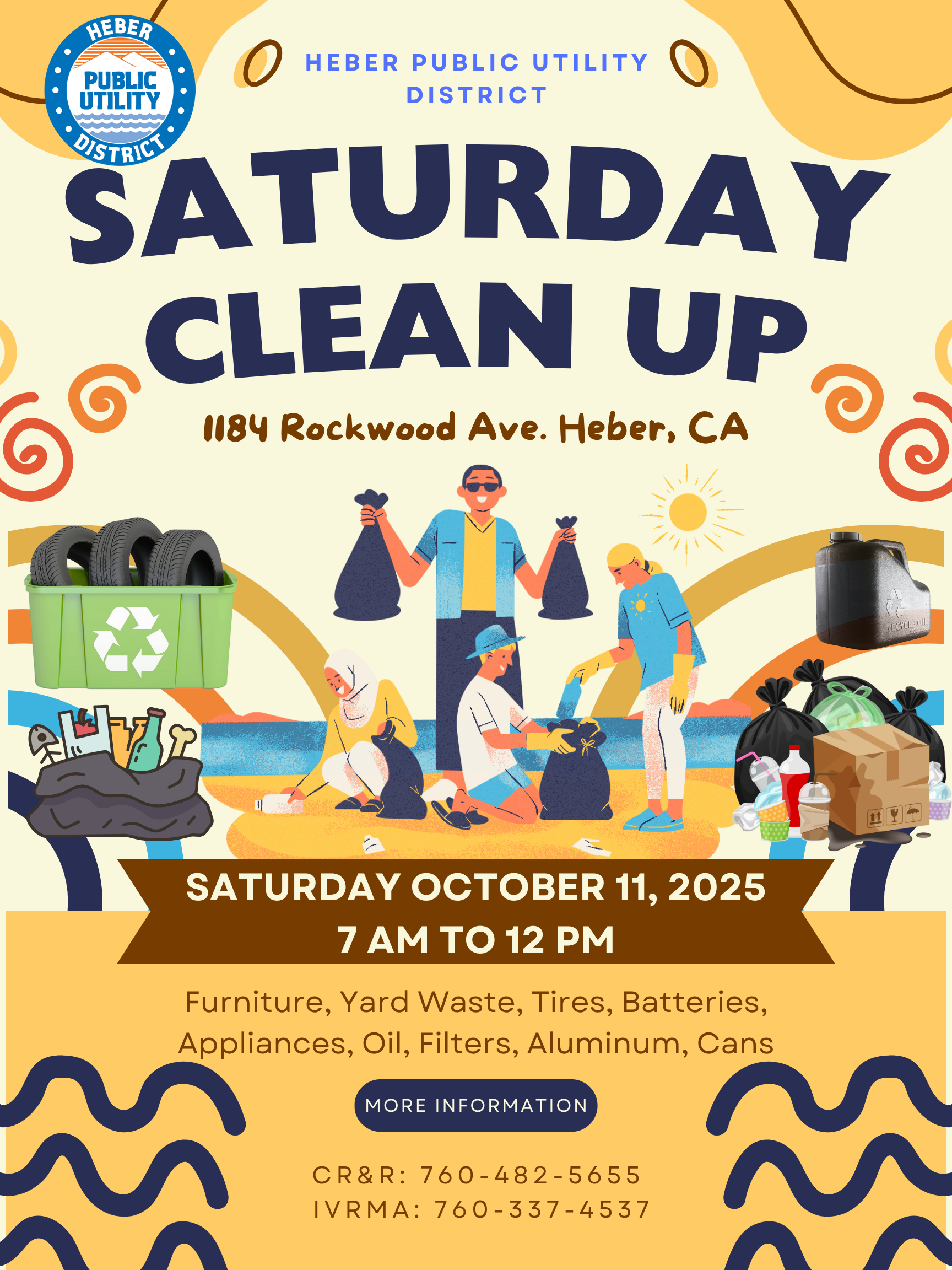 Saturday Clean Up